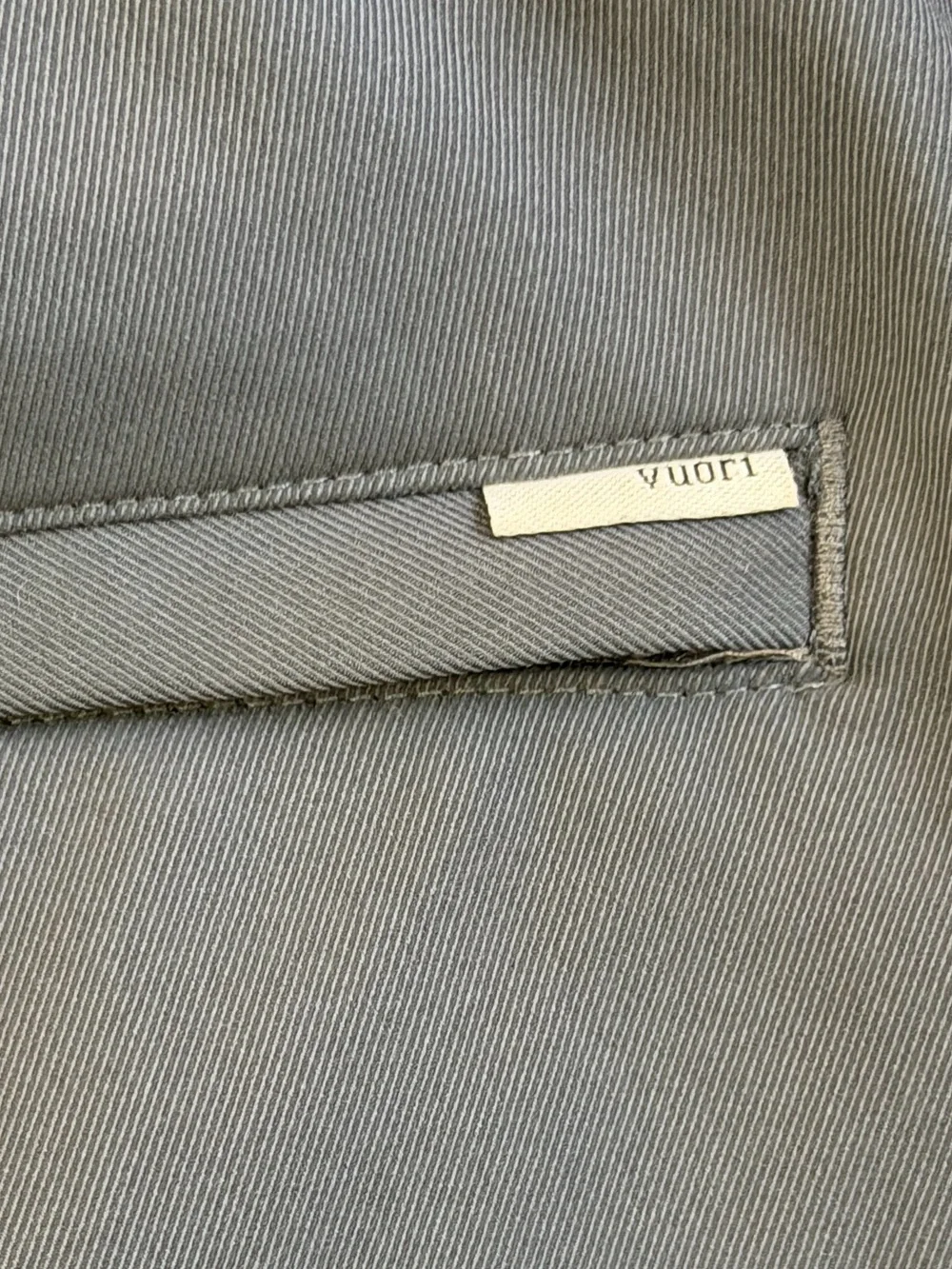 Vuori Cascade Elastic Waist Trouser Pants Gray Men’s 34 Style V465 Like New!
